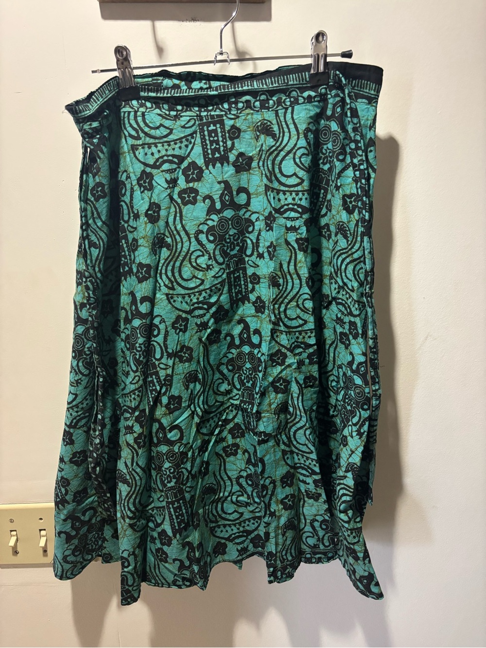 Indonesian Batik Wrap Skirt